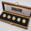 Royal Mint George V Gold Mintmark Coin Set ( 5 Full Sovereigns)