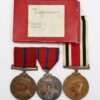 City of London Police 1902 and 1911 Coronations Medal Pair & George VI Special Constabulary Long Service Medal - George F. Gibson, City of London Police & Cambridgeshire Special Constabulary
