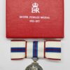 1977 Queen Elizabeth II Silver Jubilee Medal with Ladies Issue Bow Ribbon