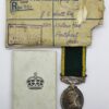 George VI Territorial Efficiency Medal - Gnr. G.C. Scott, Royal Artillery