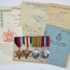 WW2 Medal Group of Four with Original Documents - LAC. L.T. Sprague, Royal Air Force Volunteer Reserve