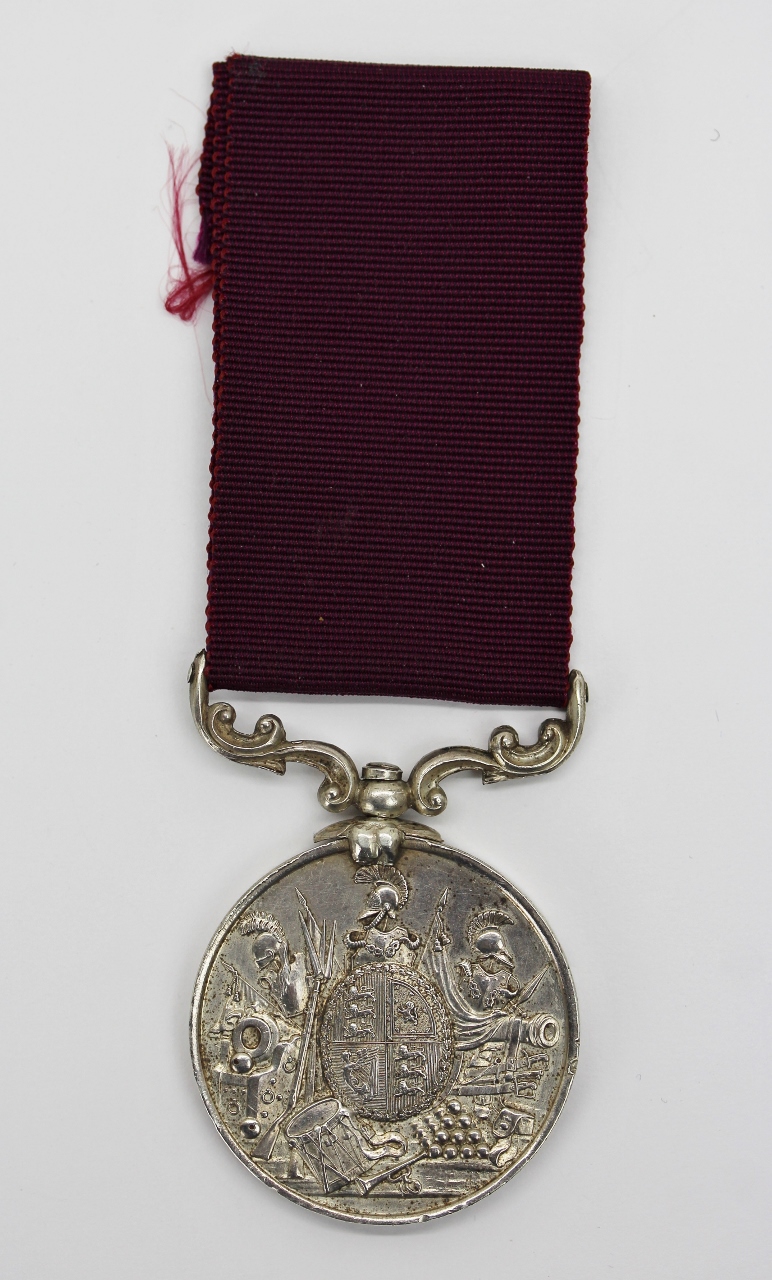 Victorian Army Long Service & Good Conduct Medal - Serjt. W. Fuce, 6th Dragoons