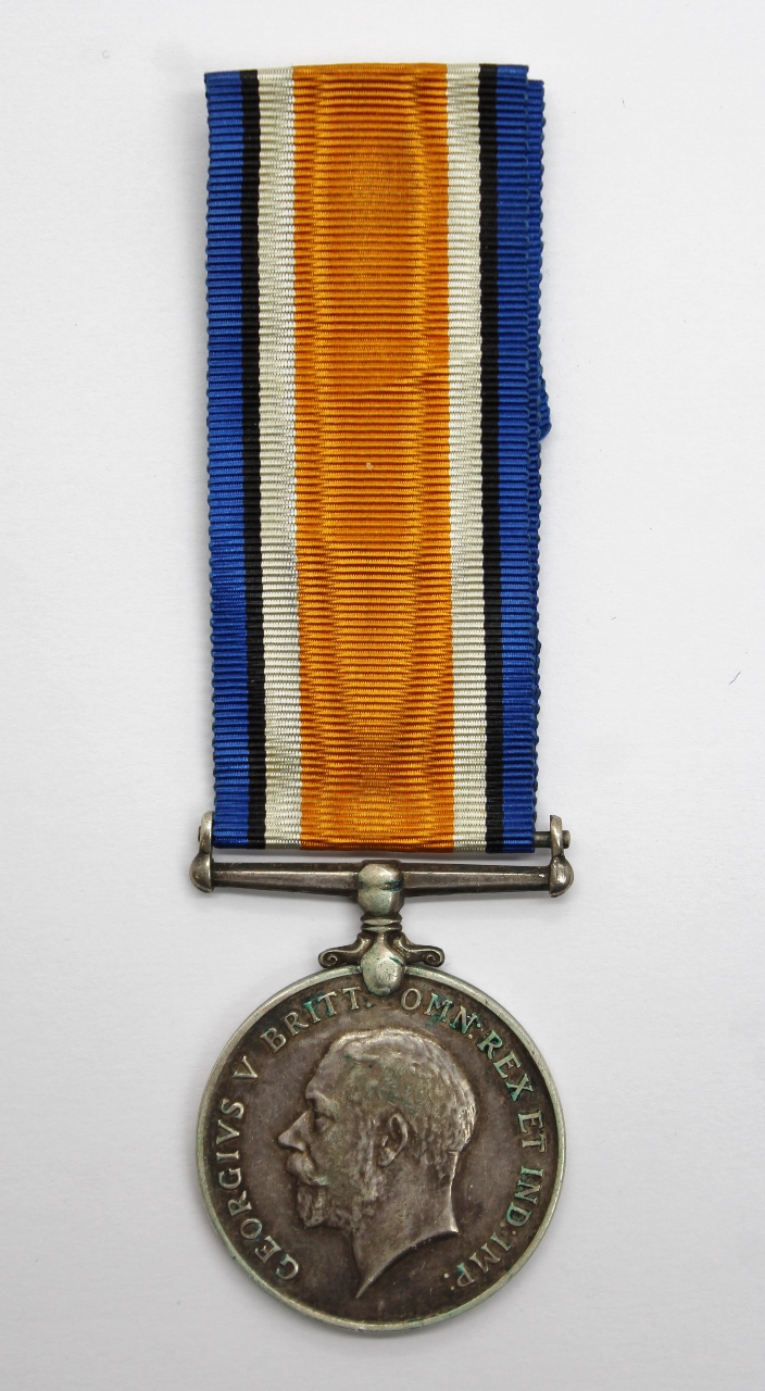 WW1 British War Medal - Dvr. L.J. Richardson, Army Service Corps