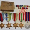 WW2 Atlantic Star Medal Group in Box of Issue - Lieut. W.H. Hutchinson, Royal Naval Volunteer Reserve