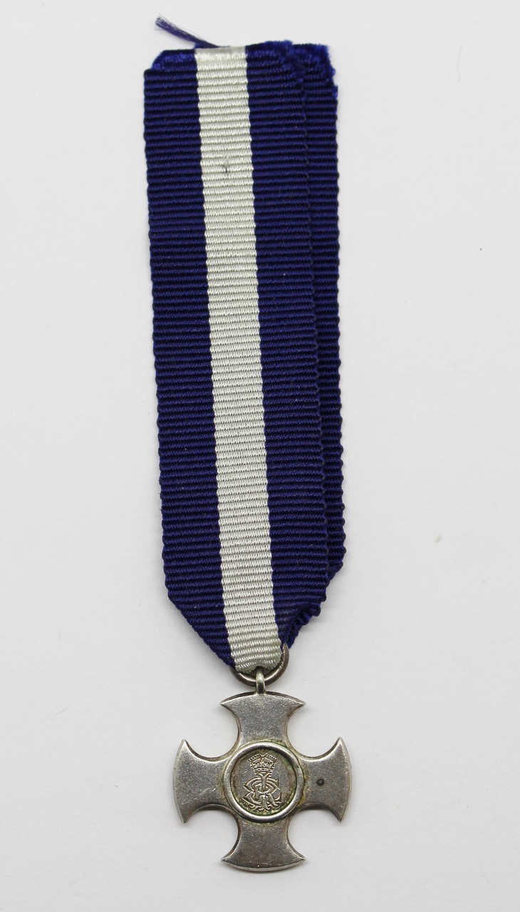Rare Contemporary Miniature Edward VII Conspicuous Service Cross