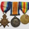 WW1 1914-15 Star Medal Trio - Pte. H. Parker, Connaught Rangers