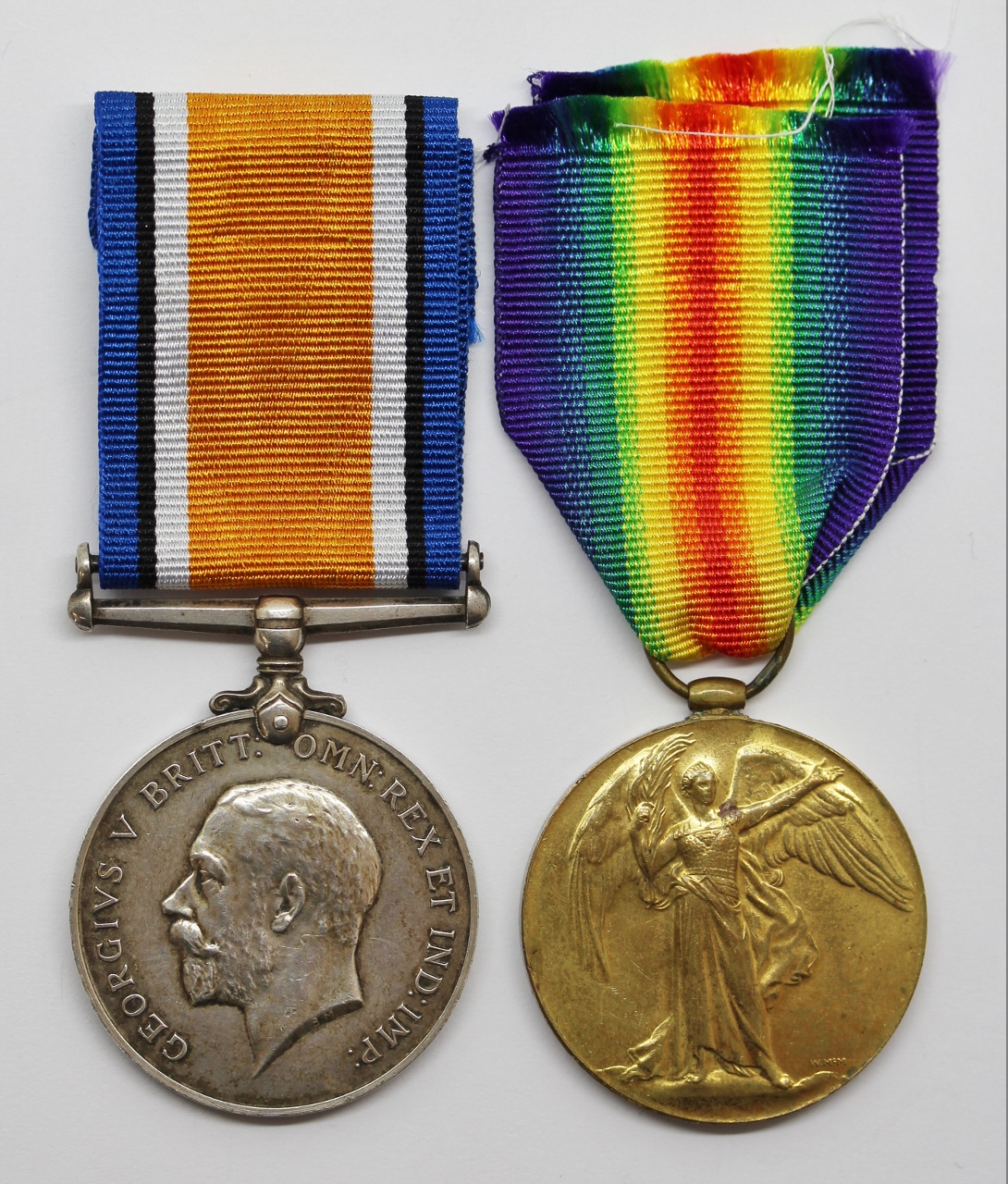 WW1 British War & Victory Medal Pair - Pte.2. J. Goodwin, Royal Air Force