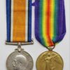 WW1 British War & Victory Medal Pair - 2.A.M. W. Kinley, Royal Air Force