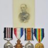 WW1 Military Medal, 1914-15 Star, British War Medal & Victory Medal Group - Bmbr. S. Symons, C.236 / London Bde. Royal Field Artillery