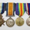 WW1 1914-15 Star Trio and Royal Fleet Reserve Long Service & Good Conduct Medal Group of Four - C. Warder, Mne. Royal Fleet Reserve
