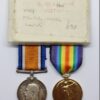 WW1 British War & Victory Medal Pair - Pte. W.C. Linacre, Royal Army Medical Corps