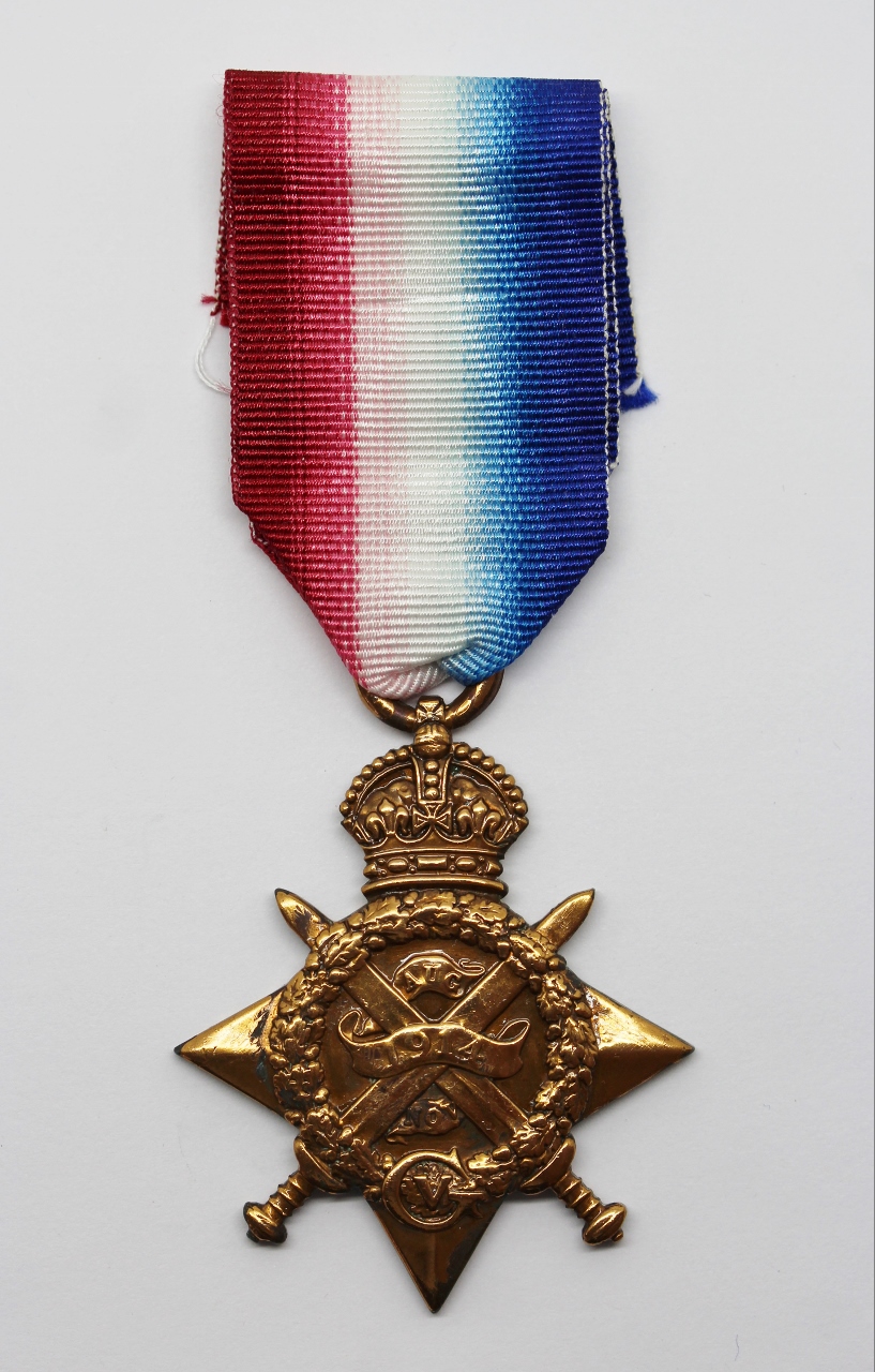 WW1 1914 Mons Star - Dvr. C. Taylor, Royal Field Artillery