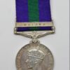 General Service Medal (Clasp - Malaya) - Pte. N.G. Griffin, Worcestershire Regiment