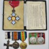 C.B.E. (Civil), Military Cross, WW1 and WW2 Medal Group of Six - Lieut. C.A. Slatford, Royal Garrison Artillery