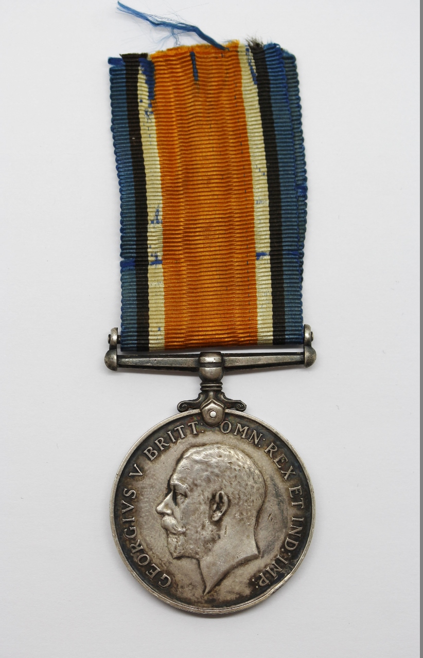 WW1British War Medal - Fireman E. Cullis, Mercantile Fleet Auxiliary