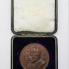 Large Bronze 1911 King George V & Queen Mary Coronation Medallion