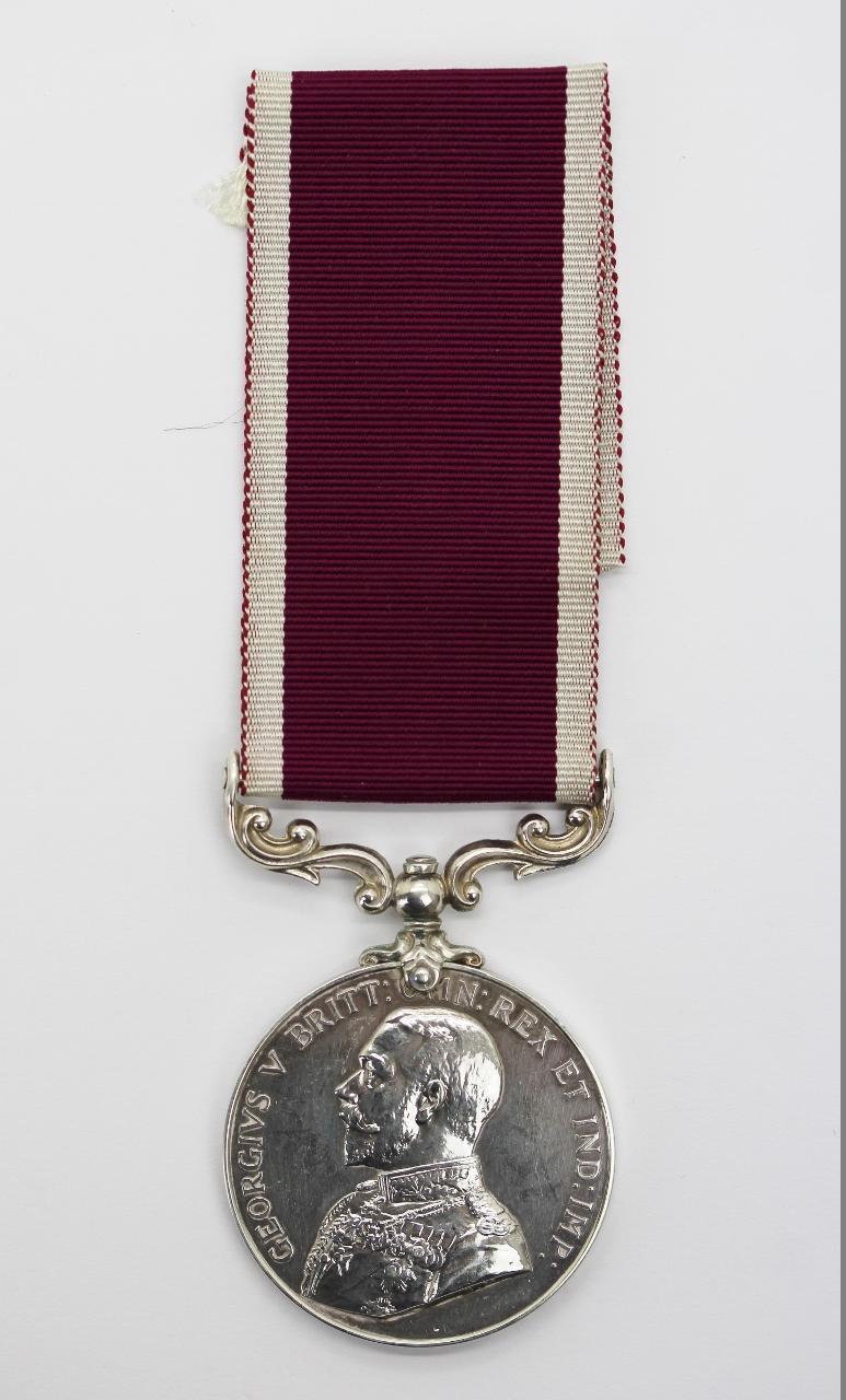 George V Army Long Service & Good Conduct Medal - Gnr. C. Warne, Royal Garrison Artillery