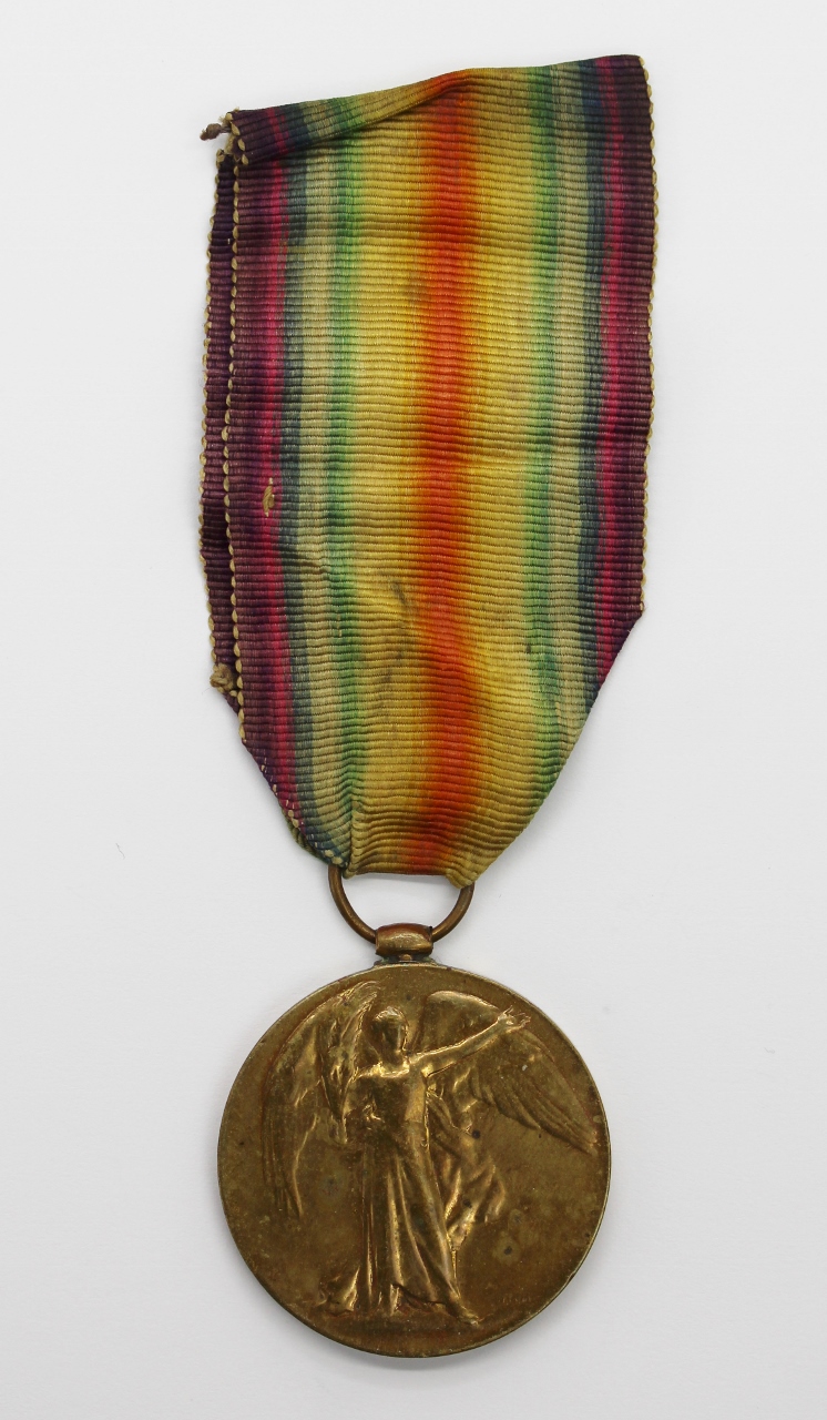 WW1 Victory Medal - Sjt. W.W. Rhodes, 3rd Bn. West Riding Regiment (Duke of Wellington's) - Died of Wounds