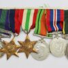General Service Medal (Clasp - Palestine), WW2 and Territorial Efficiency Medal Group of Six - Pte. R. Watt, York & Lancaster Regiment & Army Catering Corps