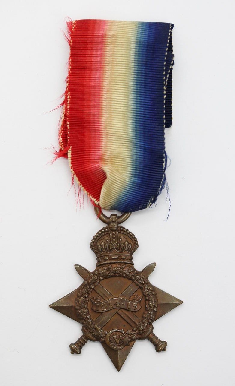 WW1 1914-15 Star - Musician R.F. Beer, Royal Marine Band