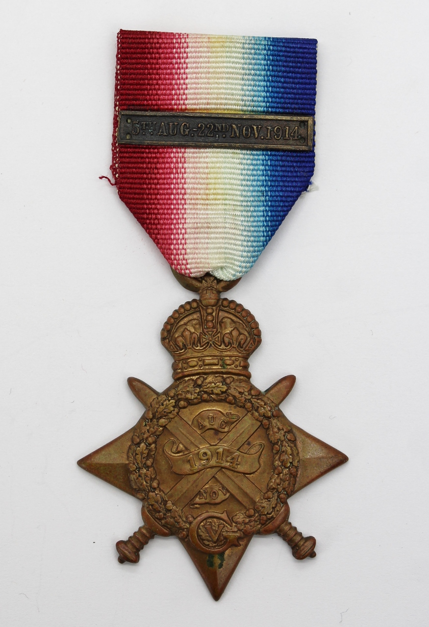 WW1 1914 Mons Star - Pte. A. Hodgson, 8th Bn. East Lancashire Regiment - Died of Wounds