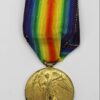 WW1 Victory Medal - Pte. J. Watson, Lanarkshire Yeomanry - Killed In Action (Gallipoli)
