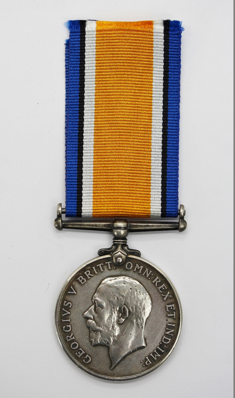 WW1 British War Medal - Pte. E.E. Shearman, Army Service Corps
