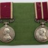 George V Long Service & Good Conduct Medal and Meritorious Service Medal - Q.M. Sjt. (O.R.S.) T.H. Bennent, 4th Bn. West Yorkshire Regiment