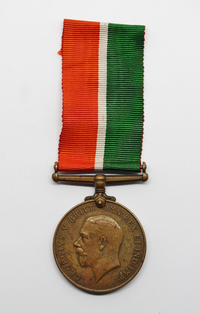 WW1 Mercantile Marine War Medal 1914-18 - Stephen Bowen, SS Kenmare, K.I.A.
