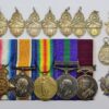 WW1 Prisoner of War 1914 Mons Star, British War Medal, Victory Medal, GSM (Kurdistan) and LS&GC Medal Group with Humane Society Swimming Proficiency Medal and 9 Other Silver Medals - Bandsman S. Inman, 2nd Bn. West Yorkshire Regiment