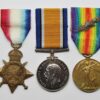 WW1 1914-15 Star Medal Trio - Major (Later Lt. Col.) E.G. Mackenzie, 17th Bn. Royal Fusiliers & Royal Air Force