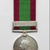 Afghanistan 1878-80 Medal (Clasp - Ahmed Khel) - Pte. W. Hargreaves, 59th Foot (2nd Nottinghamshire)