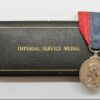 ERII Imperial Service Medal in Box of Issue - William Victor Anderson