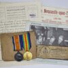 WW1 British War & Victory Medal Pair - Cpl. D. Muir, Lincolnshire Regiment
