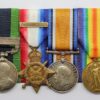 1908 India General Service Medal (Clasp - North West Frontier 1908) and 1914 Mons Star Medal Trio Group of Four - Gnr. G. Robson, Royal Field Artillery