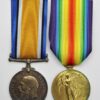 WW1 British War & Victory Medal Pair - Dvr. T.C. Lenanton, Royal Artillery