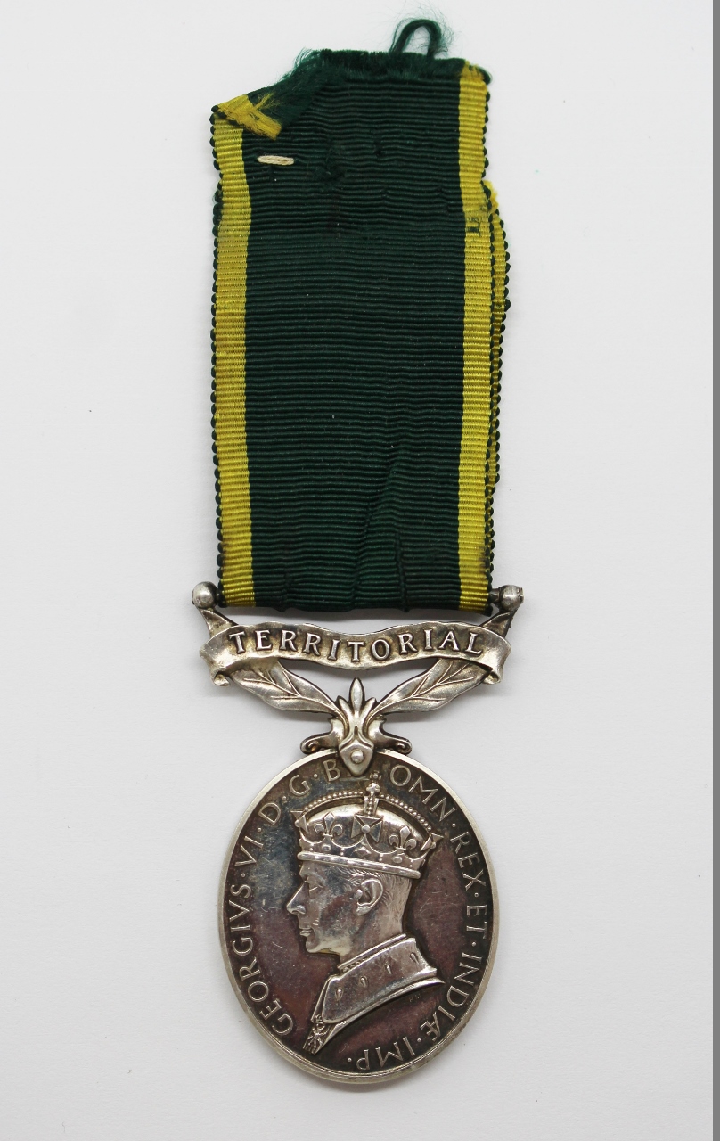 George VI Territorial Efficiency Medal - Gnr. K.A. Mascord, Royal Artillery