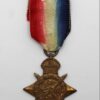 WW1 1914 Mons Star - Pte. J.J. Terdre, 1/6th Bn. Devonshire Regiment - Died (Mesopotamia)