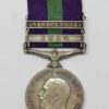 General Service Medal (Clasps - Iraq, N.W. Persia) - Pte. F. Rowe, York & Lancaster Regiment