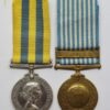 Queen's Korea & UN Korea Medal Pair - Pte. L. Dalby, Duke of Wellington's Regiment