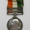 King's South Africa Medal (Clasps - South Africa 1901, South Africa 1902) - Pte. H. Povey, West Riding Regiment