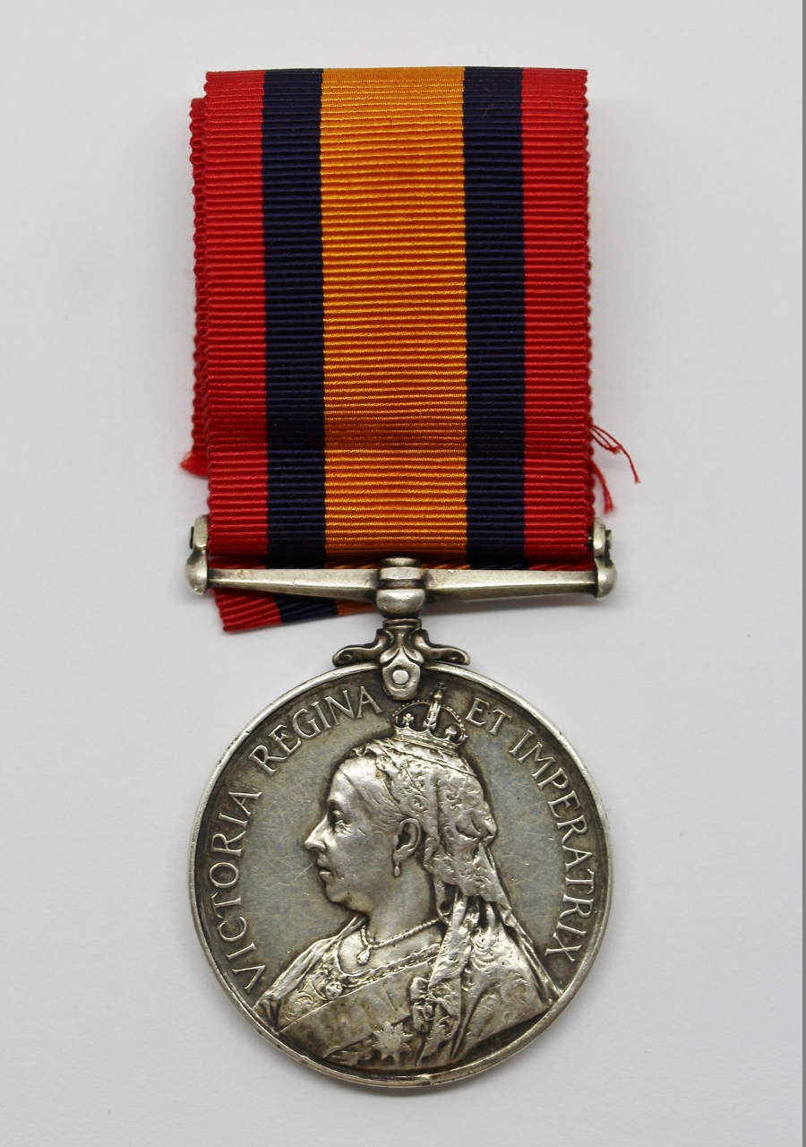 Queen's Mediterranean Medal - Pte. E. Belk, West Yorkshire Regiment
