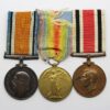 WW1 British War Medal, Victory Medal and Special Constabulary Long Service Medal Group - Gnr. A.E. Dinham, Royal Garrison Artillery