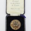 WW1 Bronze Commemorative Medallion - In Token of Lincoln's Gratitude 1914-1919