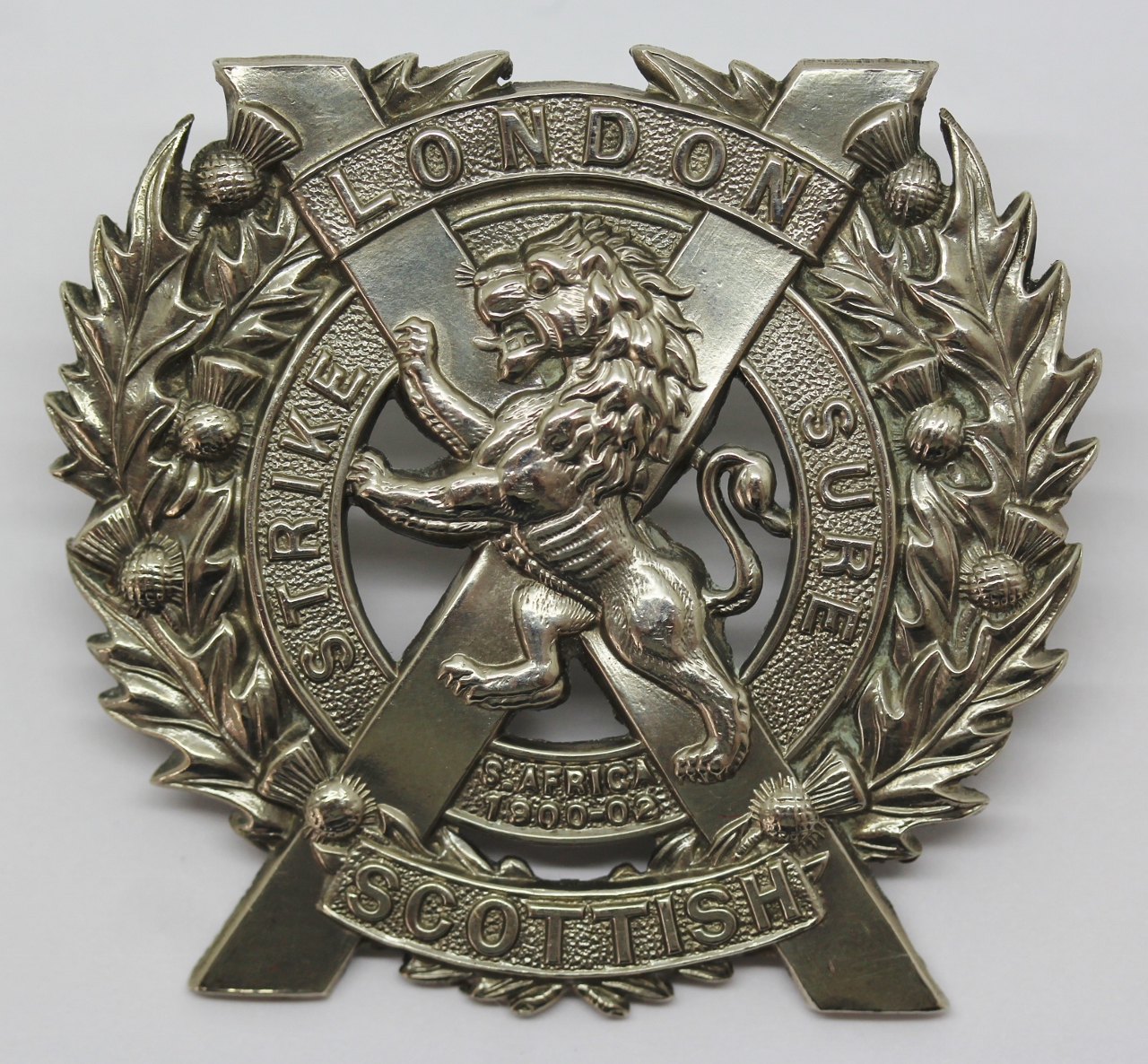 London Scottish Cap Badge