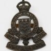 Royal Army Ordnance Corps (R.A.O.C.) Officer's Service Dress Cap Badge - King's Crown
