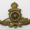 Royal Artillery (Revolving Wheel) Cap Badge - King's Crown