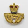 Royal Air Force (R.A.F.) Warrant Officer's Beret Badge - Queen's Crown