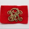 Victorian Corps of Military Police V.R. Cypher Helmet Plate Centre