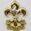 The Kings Regiment Cap Badge